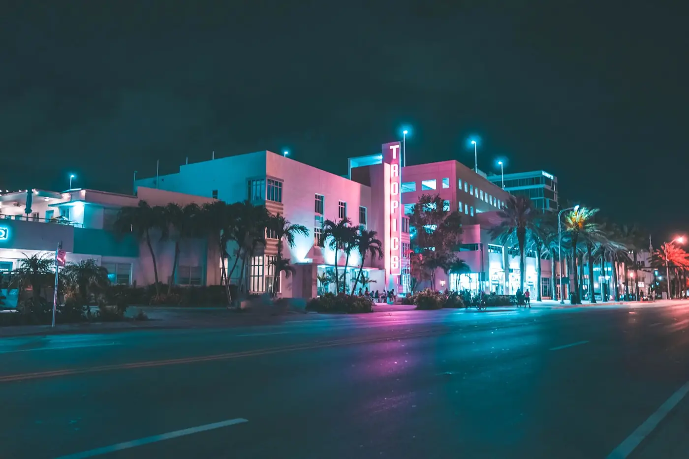 Miami South Beach Art Deco district